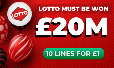 National Lottery - 10 Tickets for £1